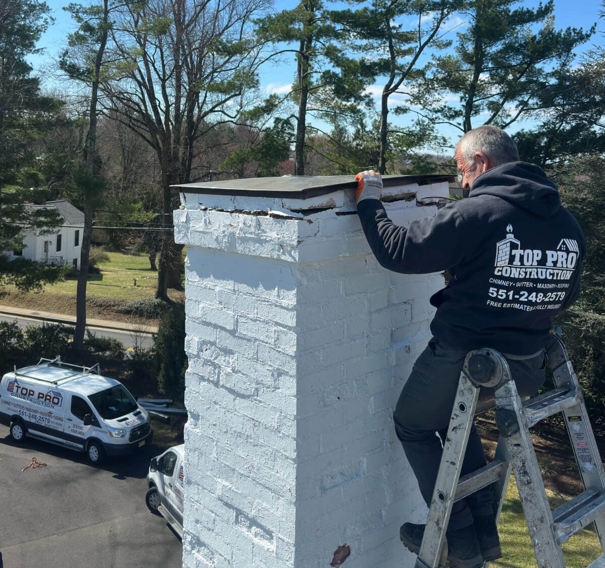 Chimney Repair Contractor, Chimney Leak, Chimney Brick Repair & Installation New Jersey (NJ)