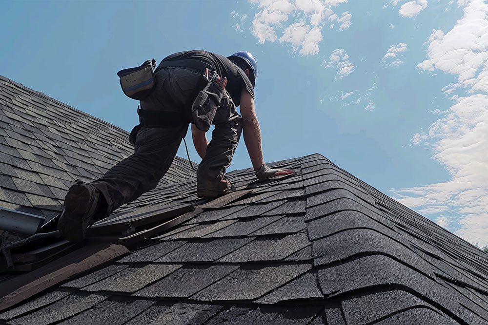 Residential asphalt shingle roofing replacement in NJ